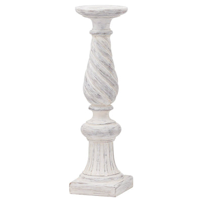 Antique Effect Twisted Candle Holder - Aurina Ltd