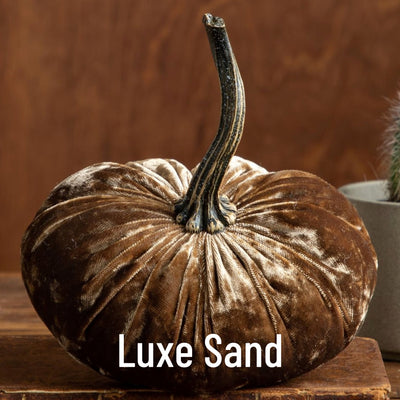 Small Velvet Pumpkin