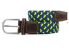 The Split Woven Belt - Aurina Ltd