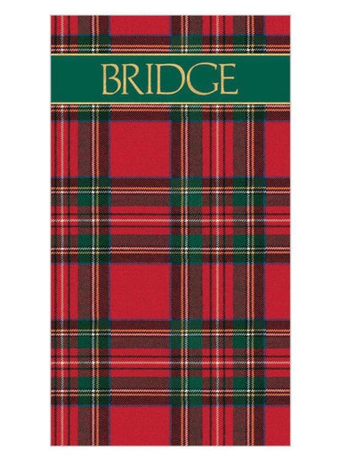 Score Pad - Plaid - Aurina Ltd