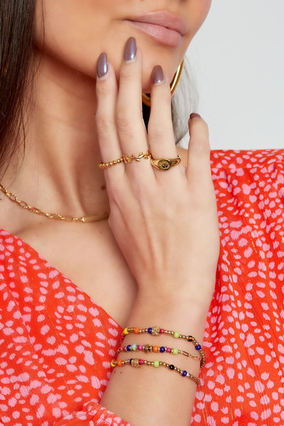 Colourful Beaded Bracelet