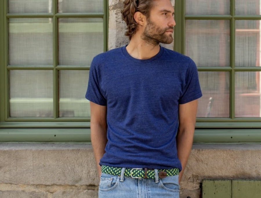 The Split Woven Belt - Aurina Ltd