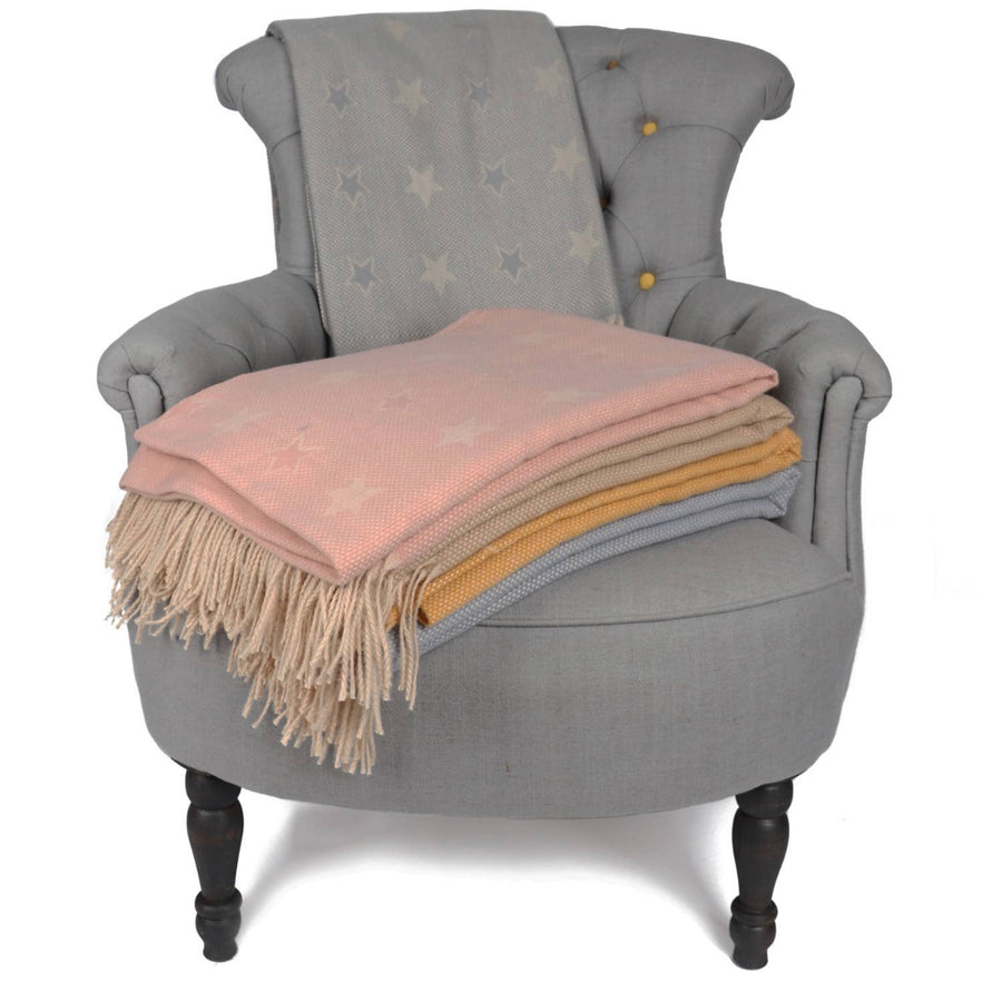 Avery Star Throw Blue