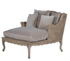 Fawn Velvet Salon Chair - Aurina Ltd