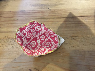 Hand Decorated Oyster Shell Dish