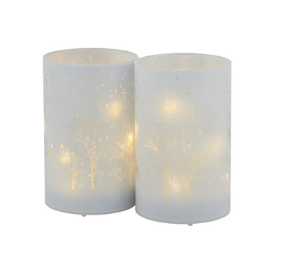 Deer Scene LED Votive - Aurina Ltd