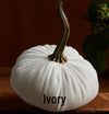 Extra Large Velvet Pumpkin