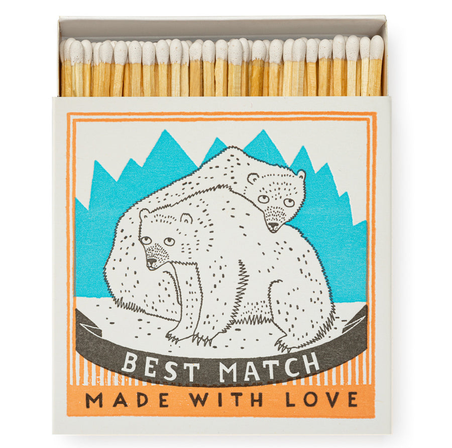 Polar Bears Luxury Matches