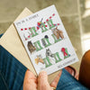 Nessie Horse Lovers Wellies Greeting Card
