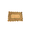 Jute Scalloped Door Mat - Aurina Ltd