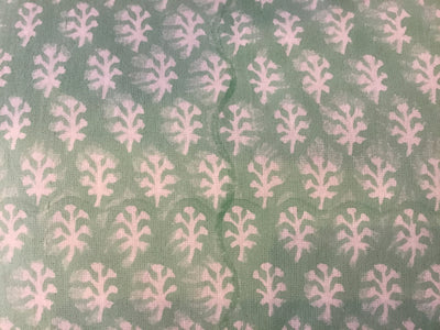 Sage Green Manni Cotton Table Cloth - Aurina Ltd