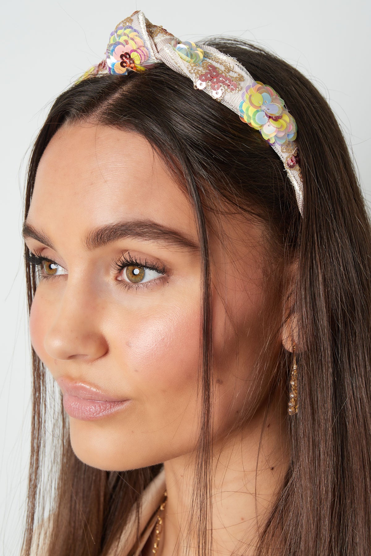 Sequin Knotted Headband