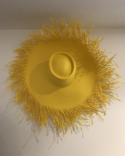 Extra Large Straw Sun Hat - Aurina Ltd
