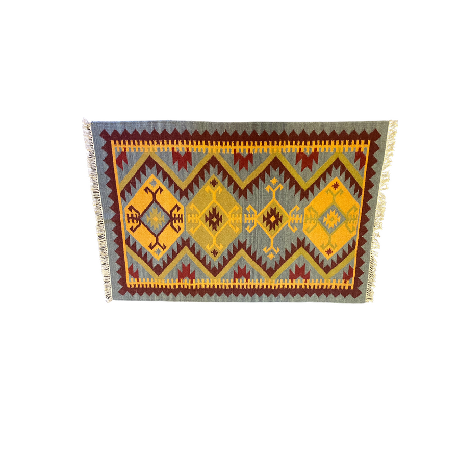Large Kilim Rug - Aurina Ltd