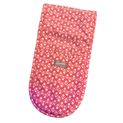 Raspberry Jaipur Double Oven Glove - Aurina Ltd