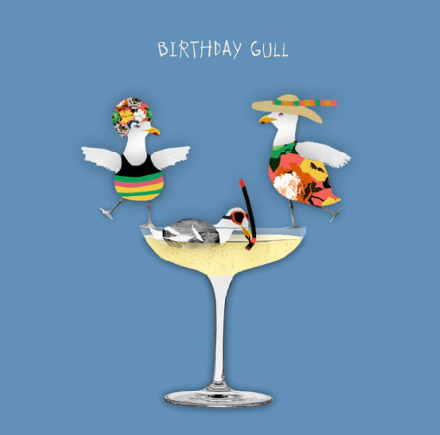 Birthday Gull card