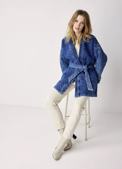 Cotton Daze Denim Kimono Jacket - Aurina Ltd