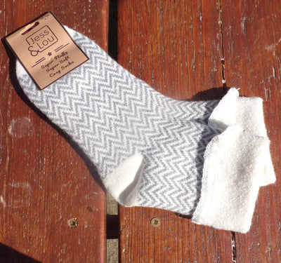 Cozy Chevron Socks