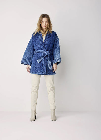 Cotton Daze Denim Kimono Jacket - Aurina Ltd