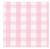 Paper Napkin - Pale Pink Gingham - Aurina Ltd