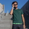 Bright Green Woven Belt - Aurina Ltd