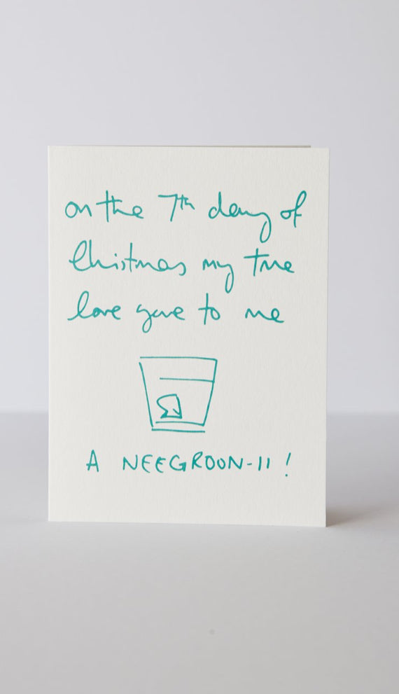 Negroni Christmas Card (Single)