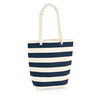 Nautical Stripe Canvas Tote Bag & Cosmetic Bag with Personalisation - Aurina Ltd