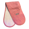 Raspberry Jaipur Double Oven Glove - Aurina Ltd