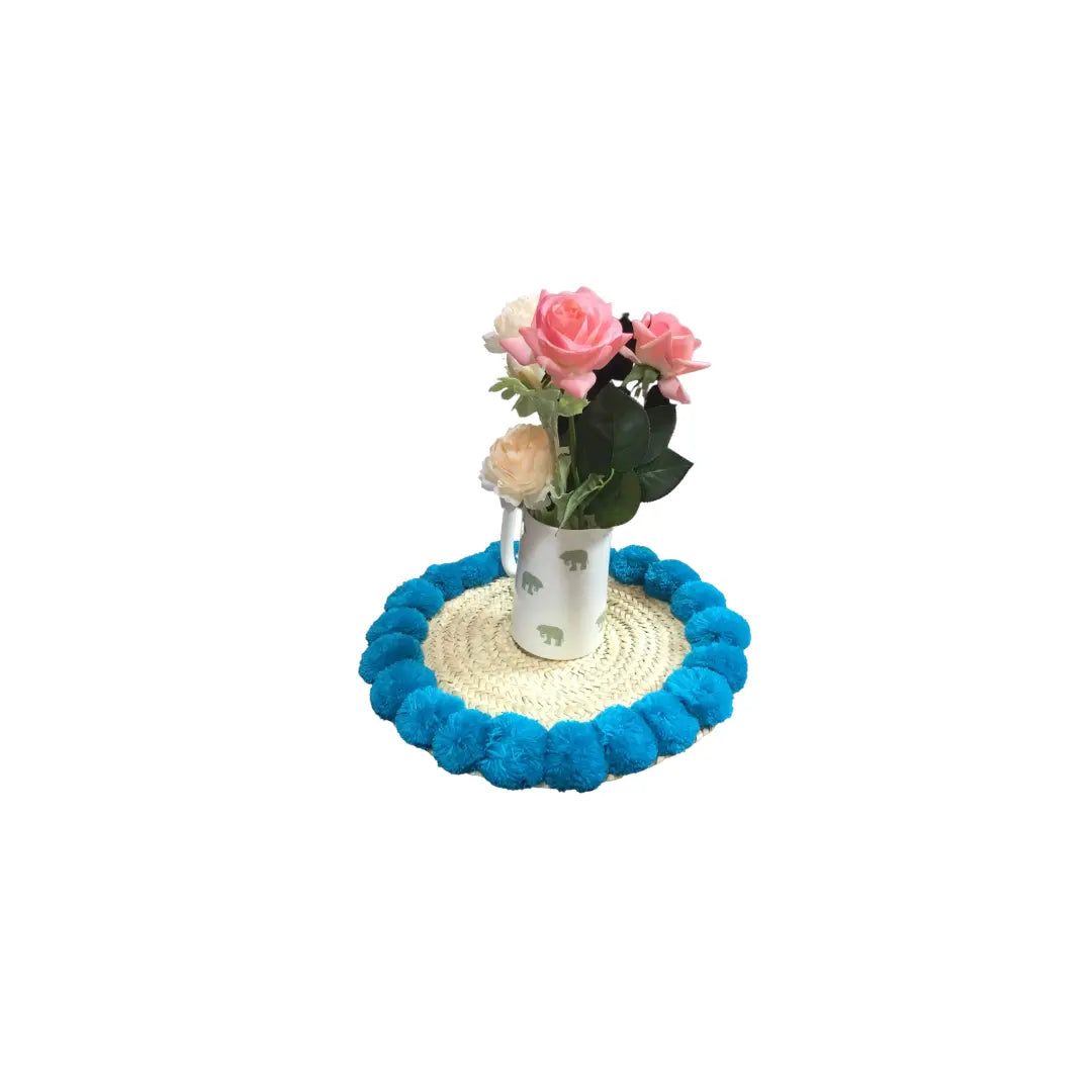 Pom Pom Table Mat - Aurina Ltd