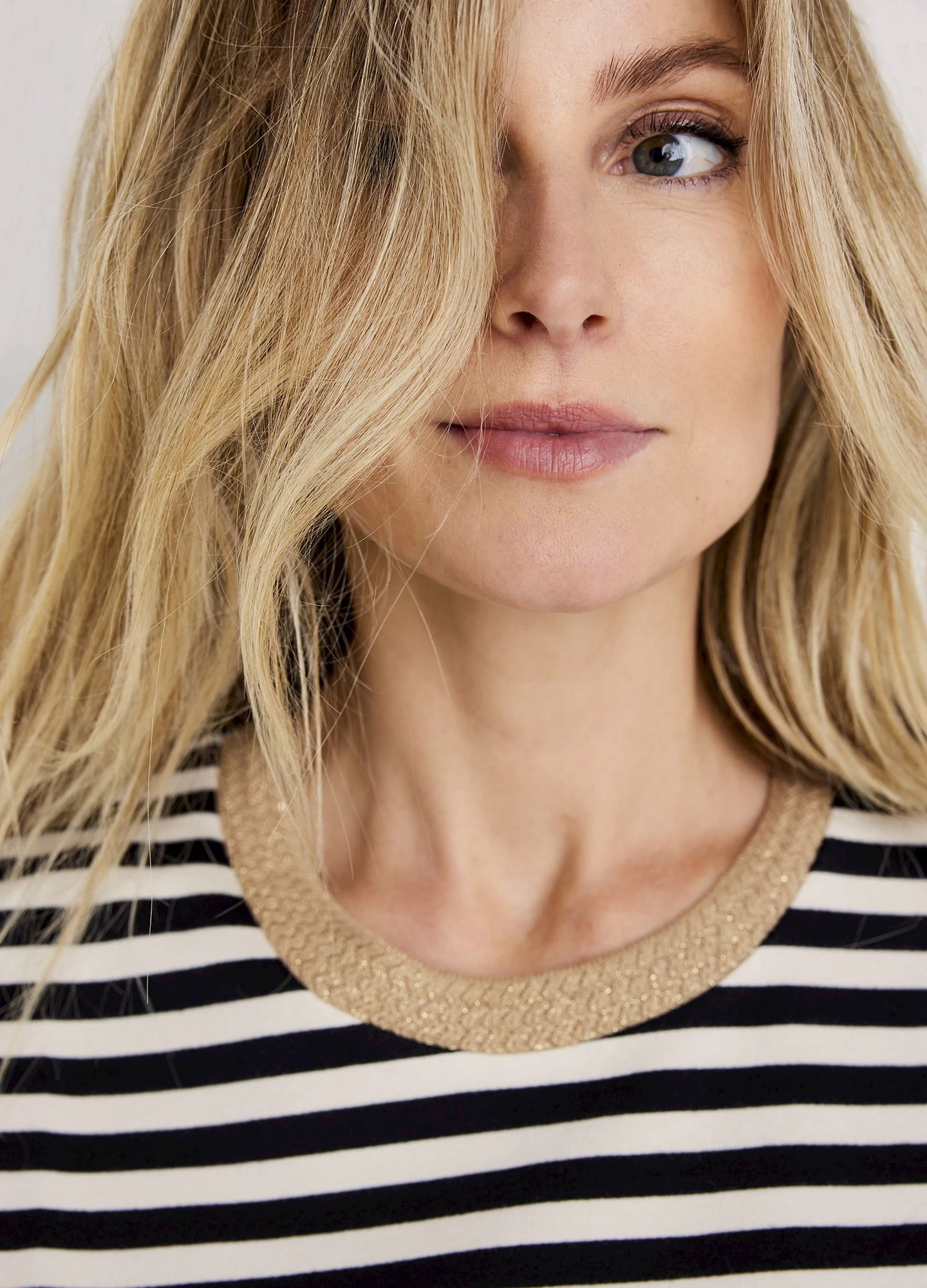 Breton Style Sleeveless Top - Aurina Ltd