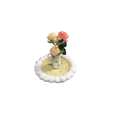 Pom Pom Table Mat - Aurina Ltd