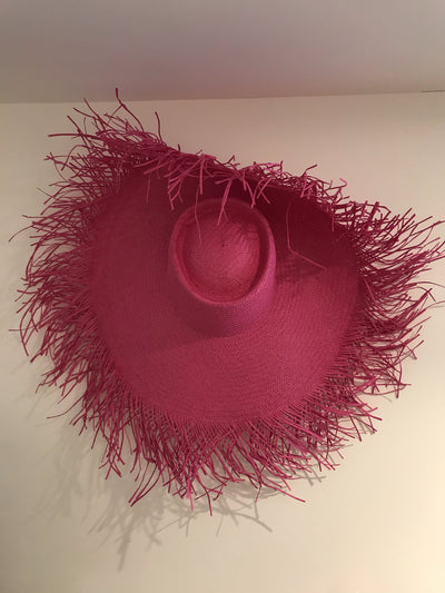 Extra Large Straw Sun Hat - Aurina Ltd