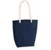 Nautical Stripe Canvas Tote Bag with Personalisation - Aurina Ltd