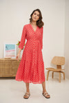 Capri Printed Midi Dress