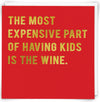 The Most Expensive Part of Having Kids Card - Aurina Ltd