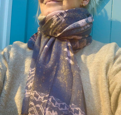 Winter Inca Scarf