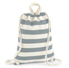 Nautical Stripe Drawstring Bag with or without Personalisation - Aurina Ltd