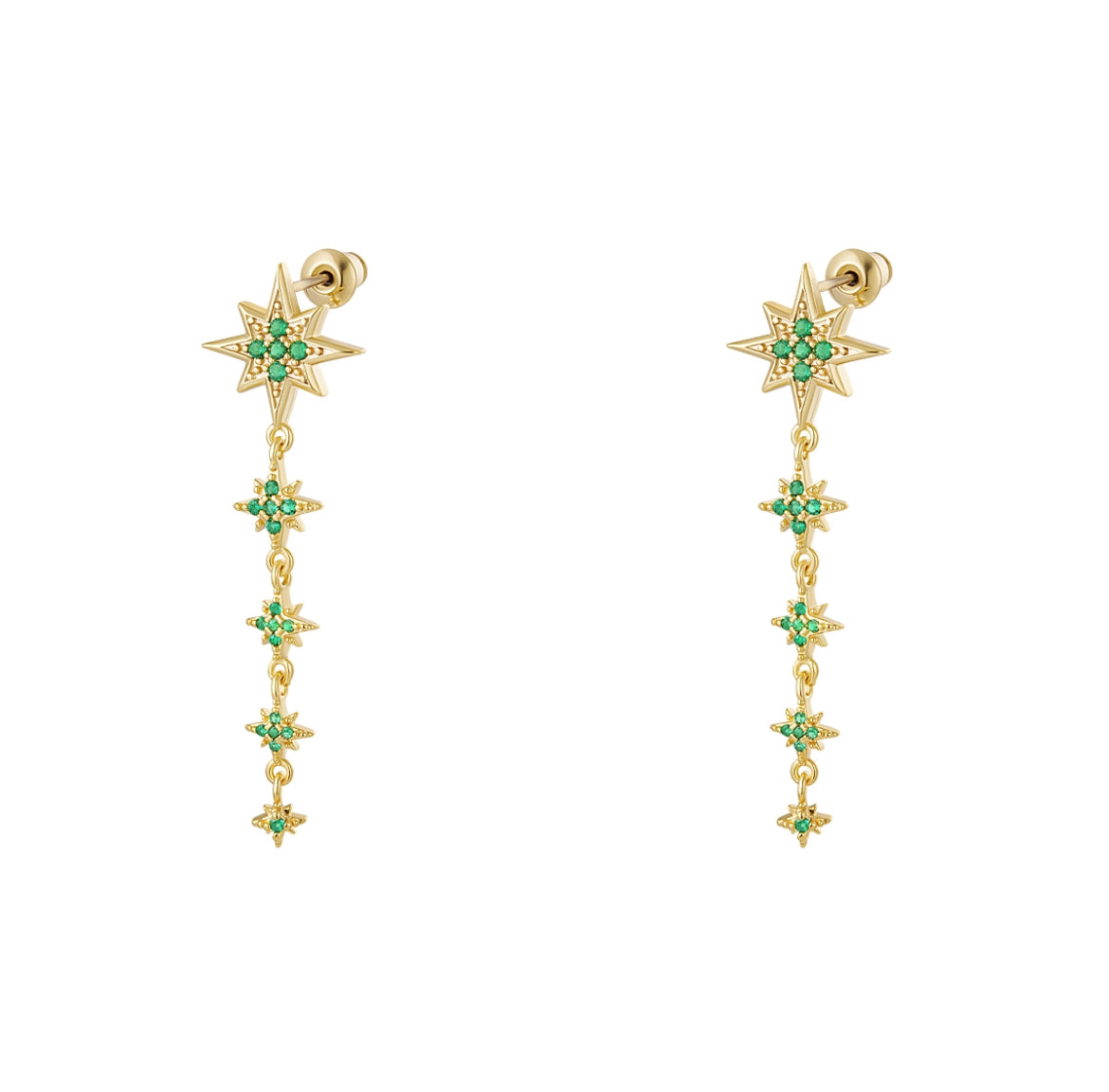 Twinkle Dangle Star Earring Aurina Ltd