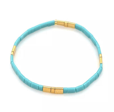 Brancaster Blues Tilla Bracelets - Aurina Ltd
