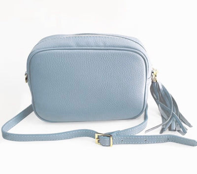 Leather Tasseled Camera Bag - Aurina Ltd