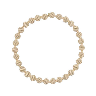Springwire Woven Ball Necklace