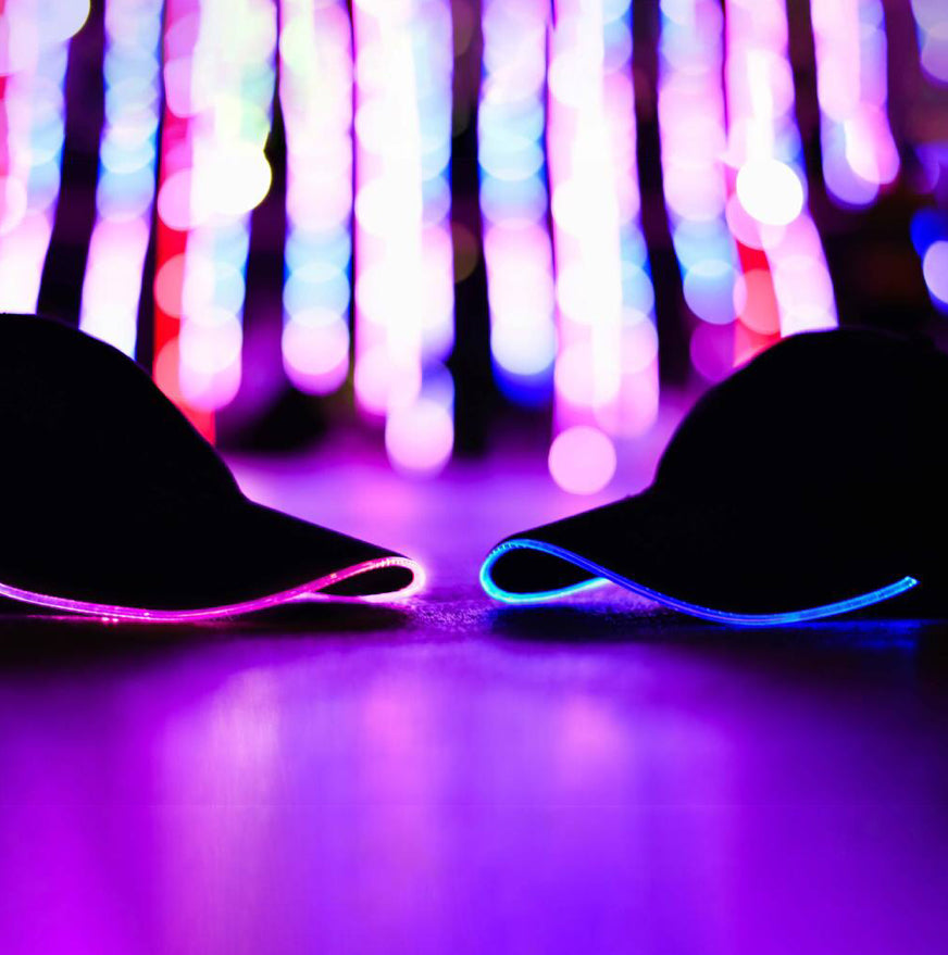 Electric Pink LED Lightup Baseball Cap - Aurina Ltd