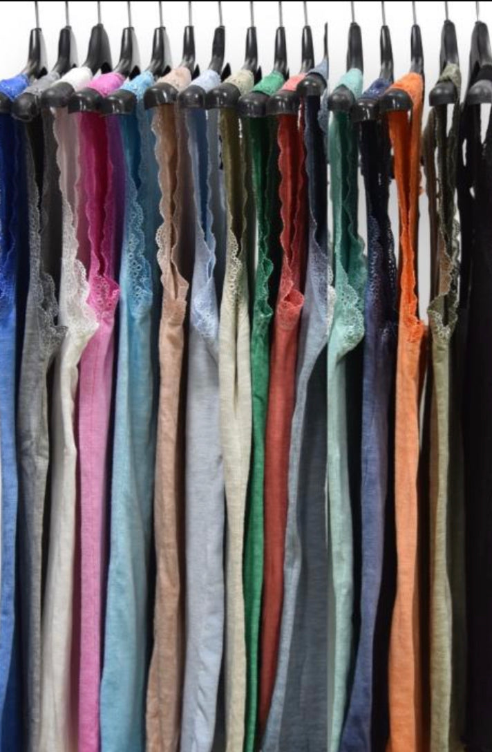 Ellie Lace Trimmed Vest