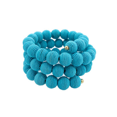 Springwire Woven Ball Bracelet