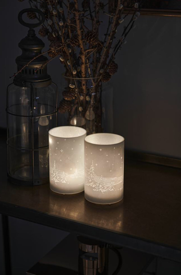 Forest Scene LED Votive - Aurina Ltd