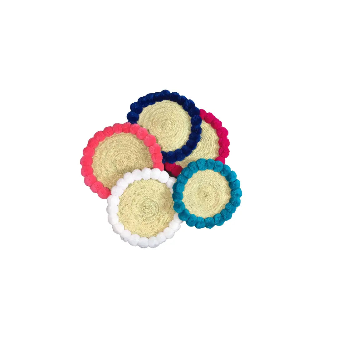Pom Pom Table Mat - Aurina Ltd