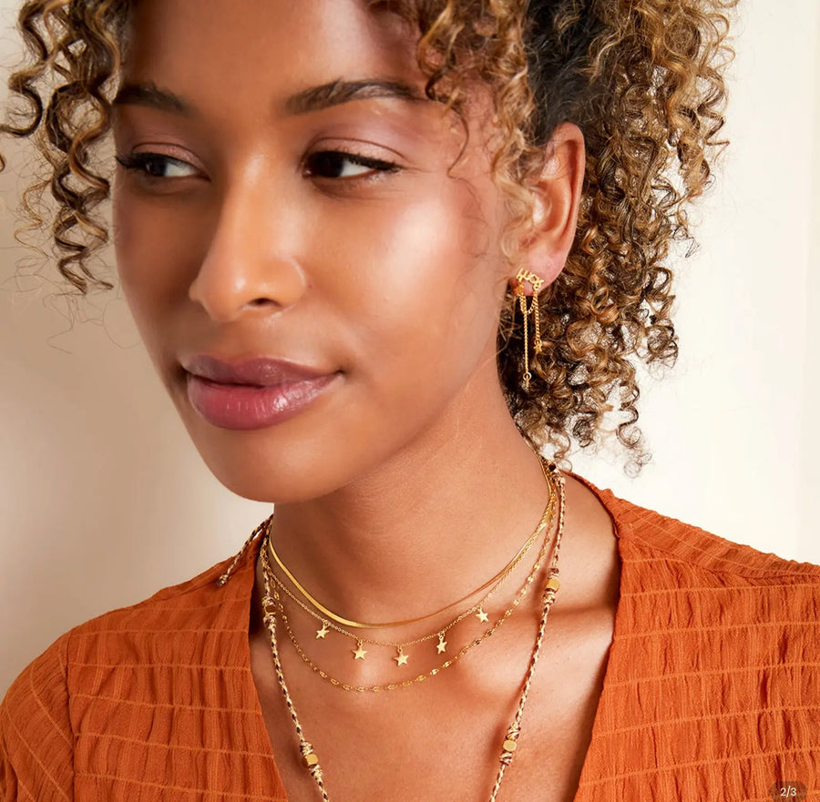 Layered Star Necklace - Aurina Ltd