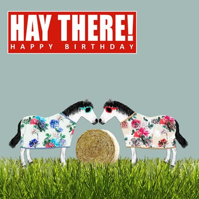 Hay There Birthday card