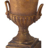 Large Antique Gold Urn Planter - Aurina Ltd