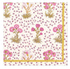 Paper Napkin - Semis de Fleurs Pink - Aurina Ltd